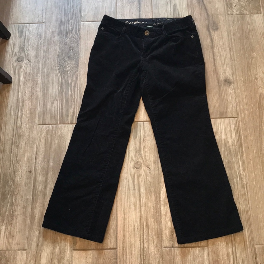 Corduroy boot cut pants